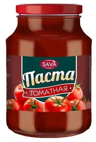 Паста томатная Сava  25% ГОСТ 550г