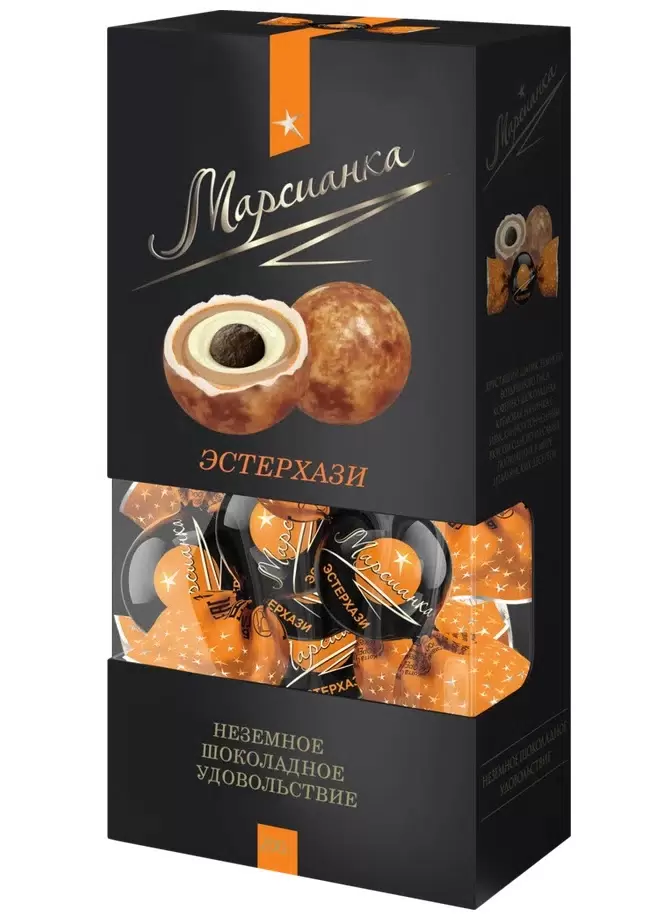 Конфеты шоколадные Марсианка Эстерхази 180г