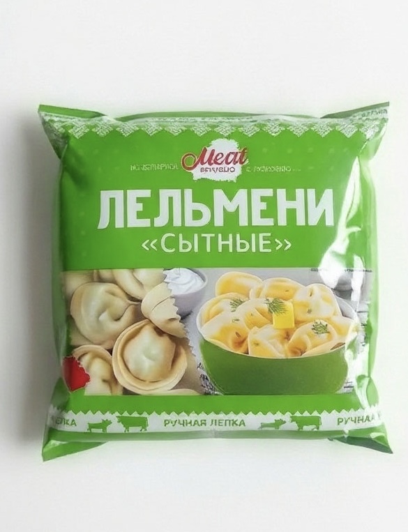 Пельмени Meat Republic Сытные сделано в Беларуси 400 г