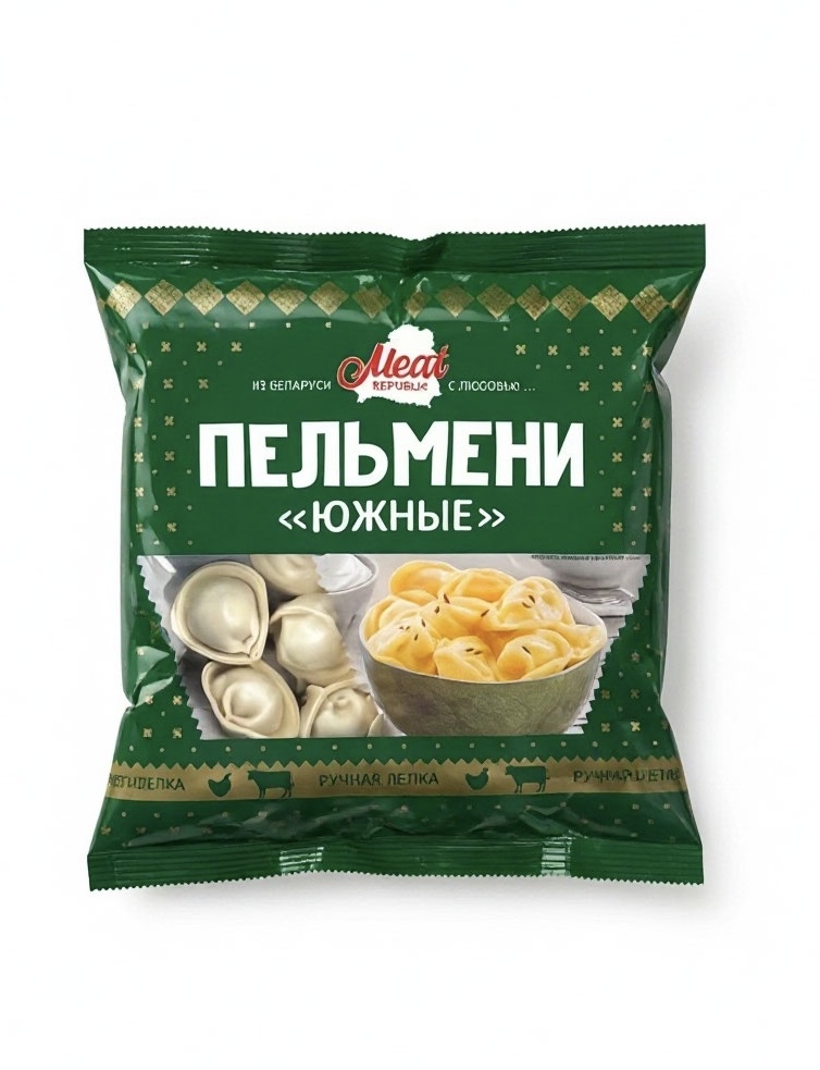 Пельмени Meat Republic Южные сделано в Беларуси 400 г