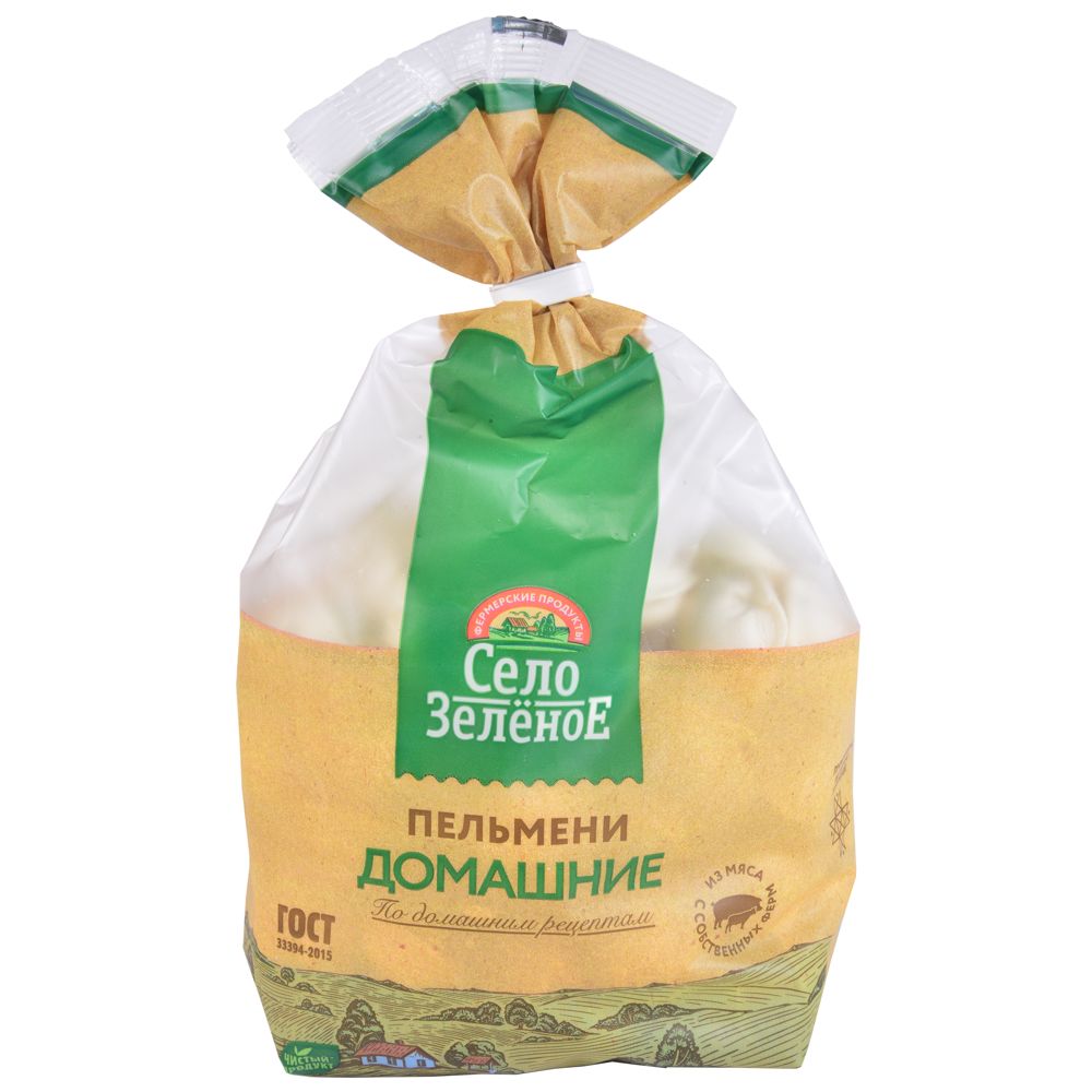 Пельмени Село Зеленое Домашние 400г