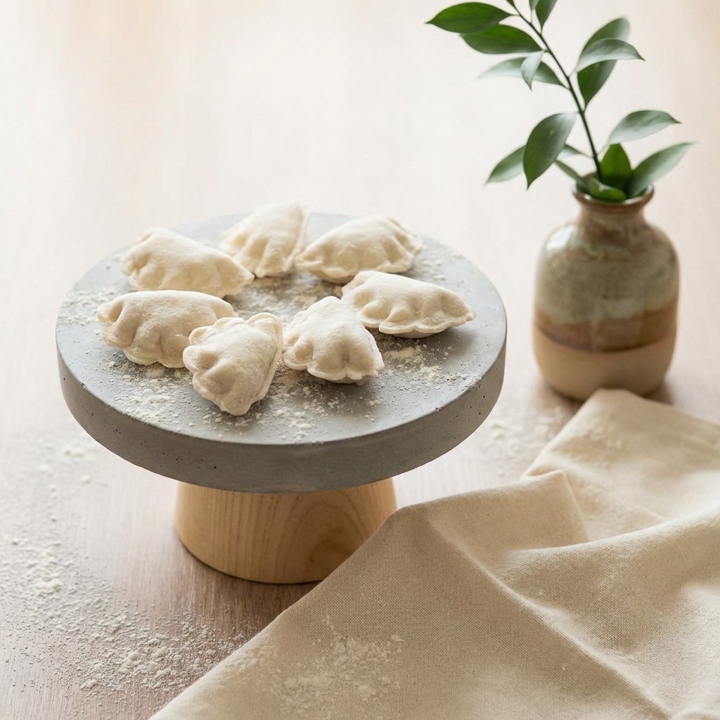 Вареники с картофелем и луком