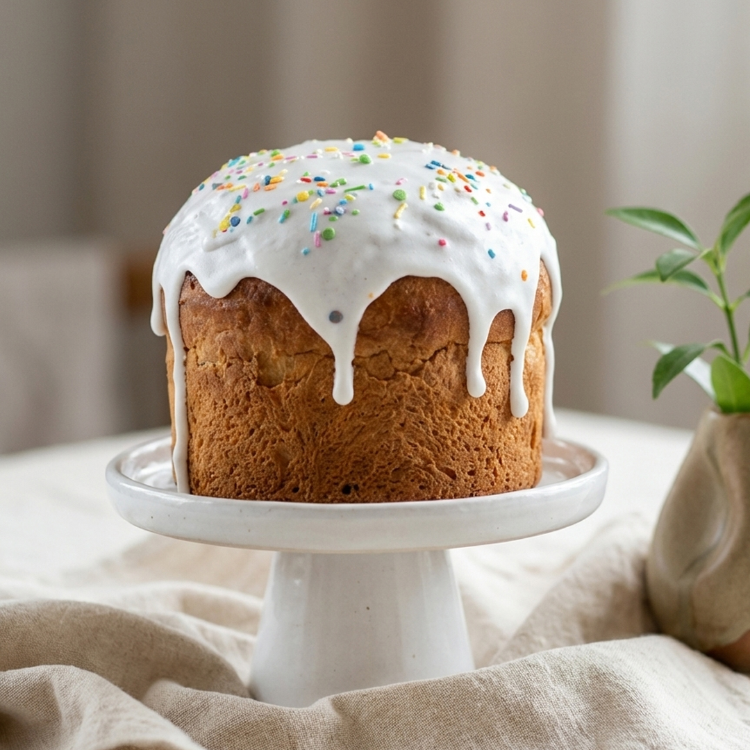 Кулич дрожжевой с изюмом 250гр. (предзаказ на 11-12 апреля)