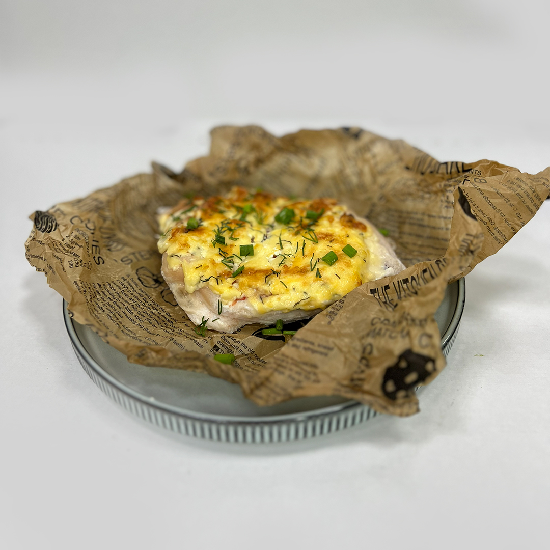 Куриная грудка под овощами