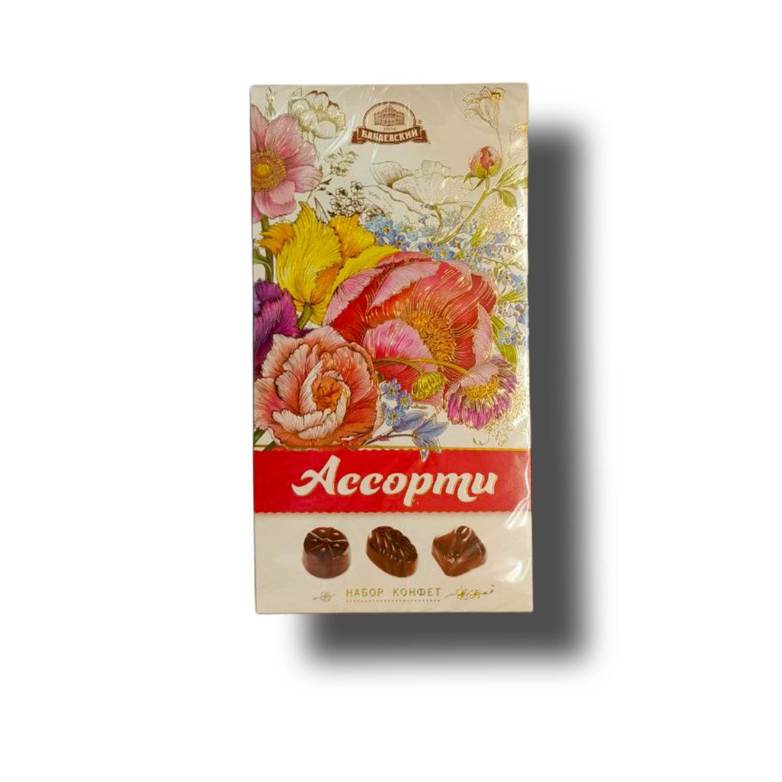 коробка конфет Ассорти Букеты 240гр (Красный октябрь)