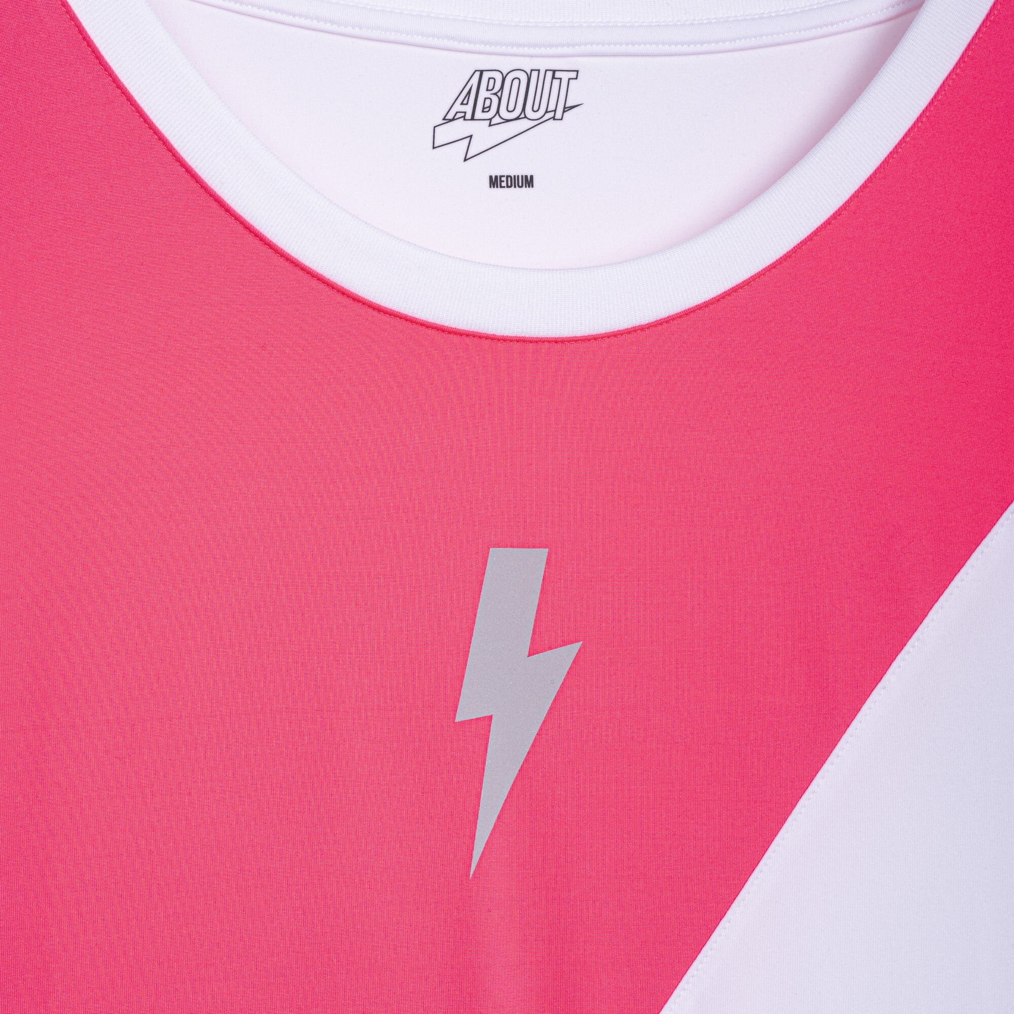 Футболка ABOUT TECH T-SHIRT RUN (ATTS03), неоновый