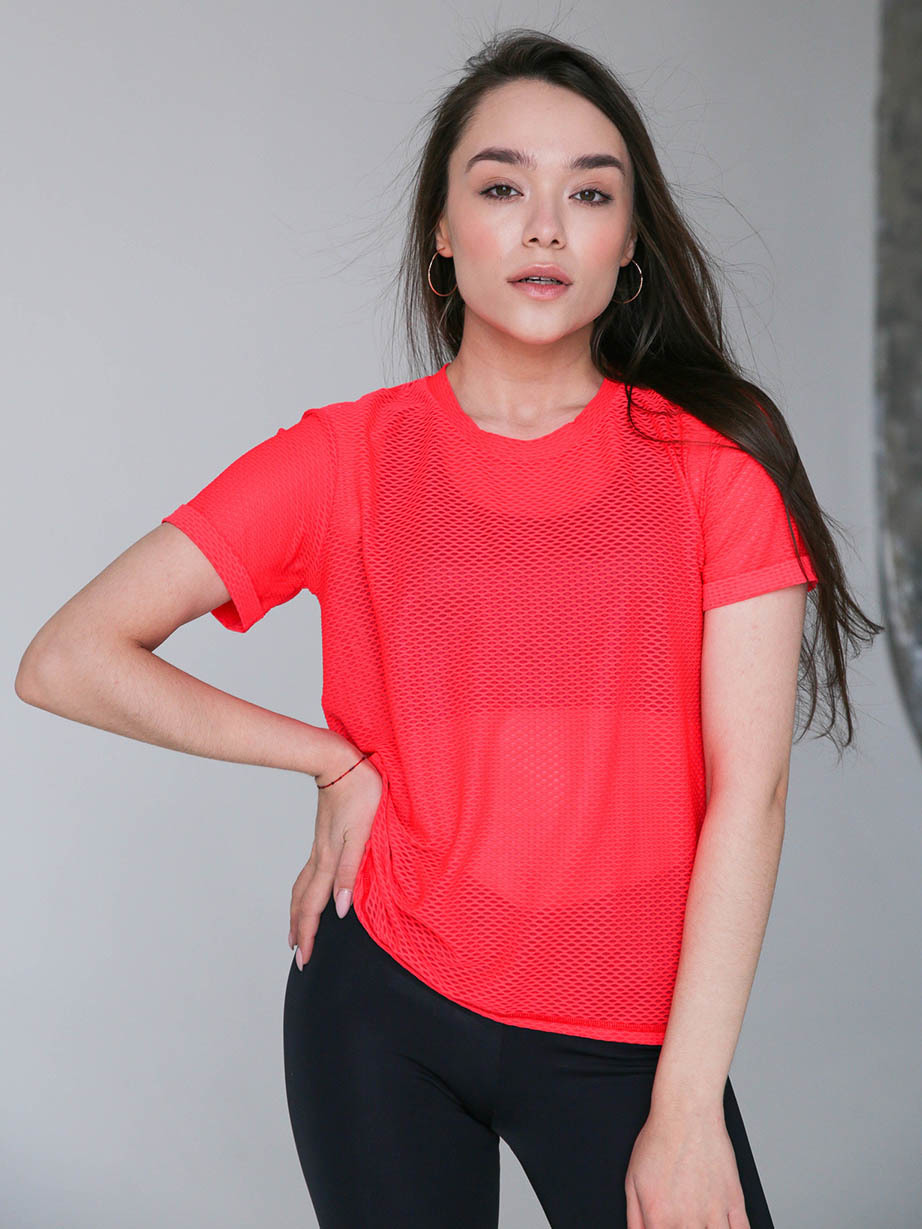 Футболка T-shirt mesh Сoral