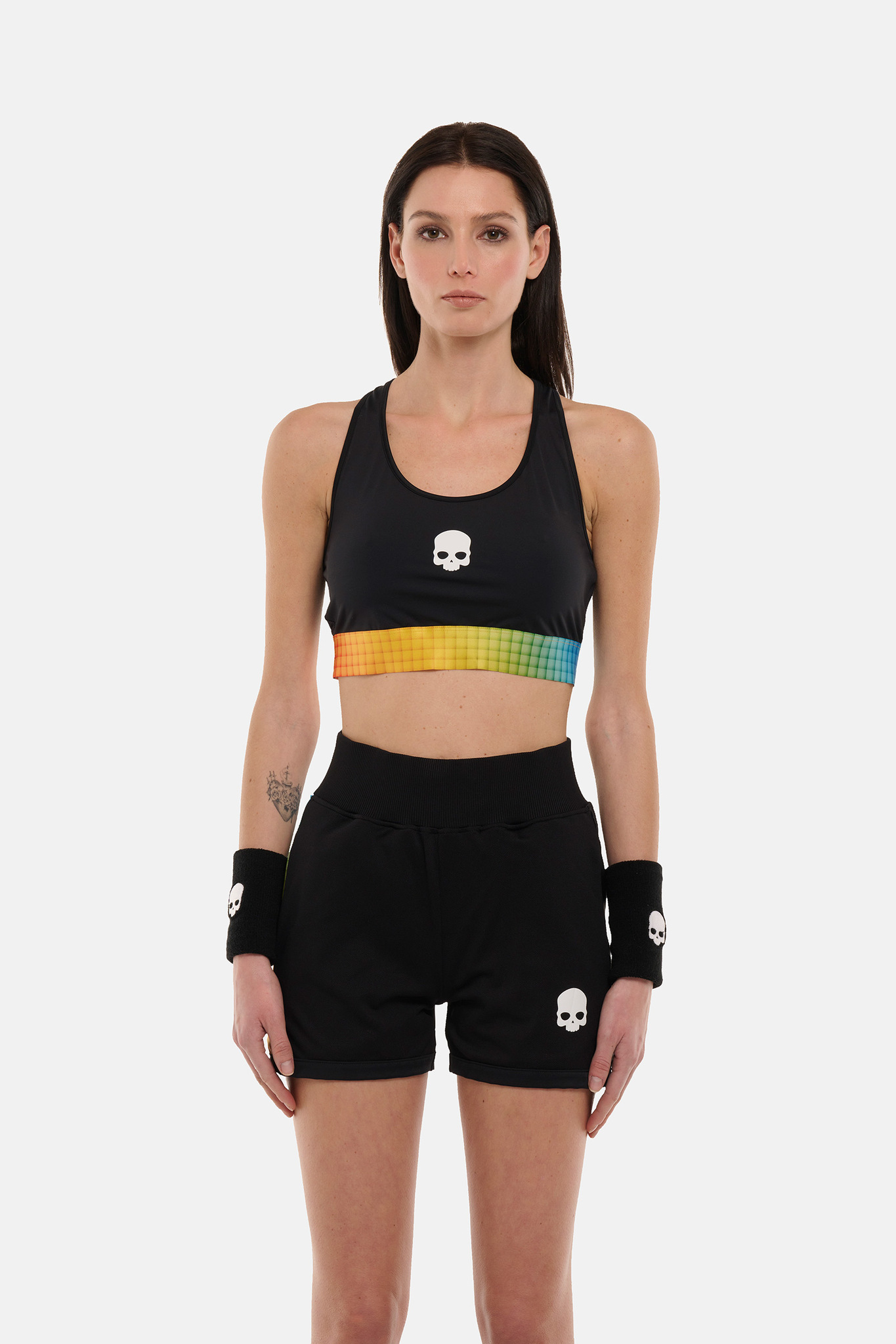 Женский топ HYDROGEN SPECTRUM TECH BRA (DB1003), черный