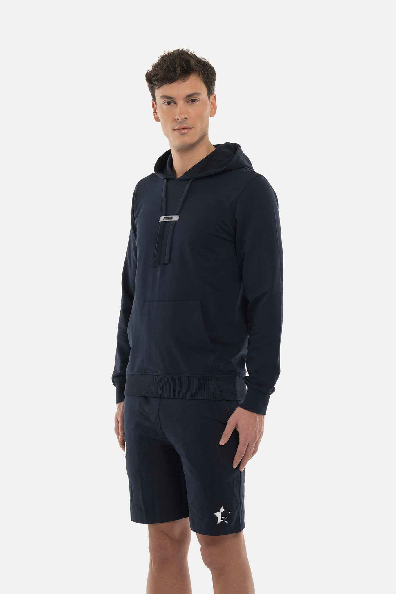 Худи HYDROGEN STARS HOODIE PADEL (DH0006), белый