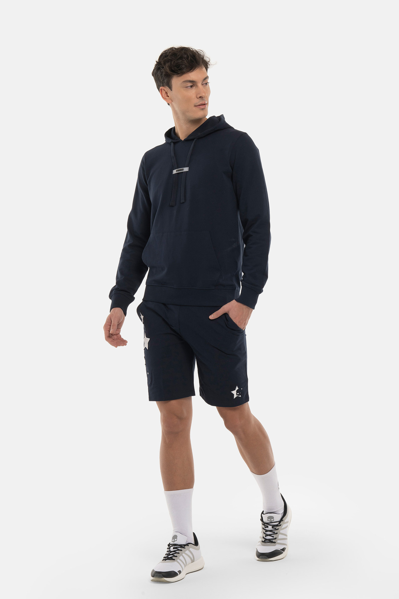 Худи HYDROGEN STARS HOODIE PADEL (DH0006), белый