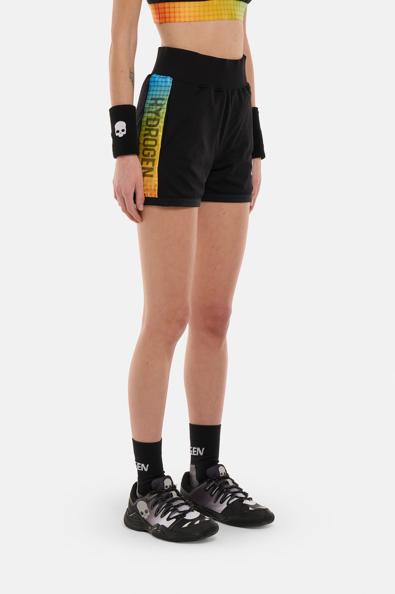 Женские шорты Hydrogen SPECTRUM TECH (DS1003), черный