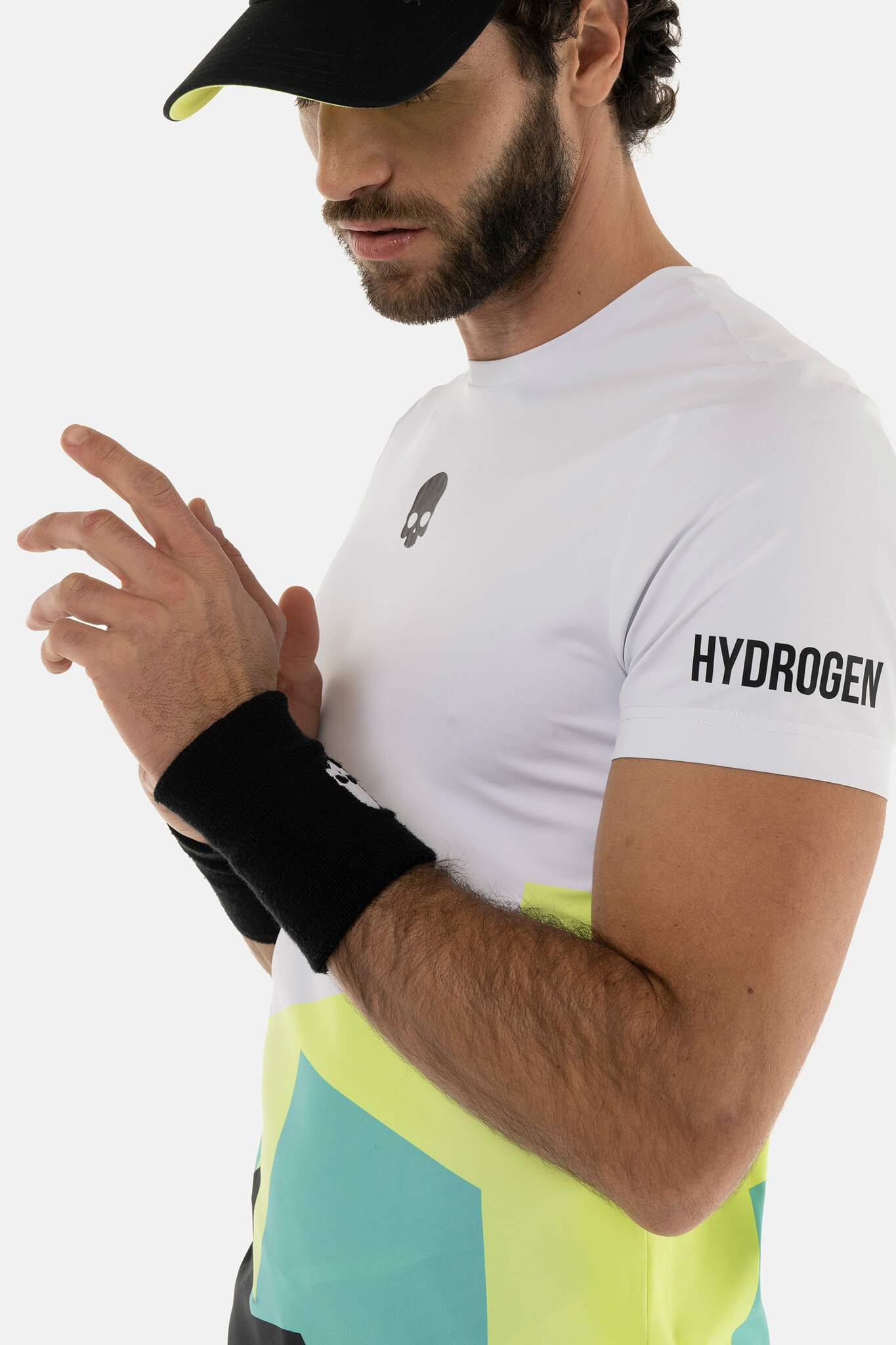 Мужская футболка HYDROGEN MOUNTAINS TECH T-SHIRT (DT0005), синий