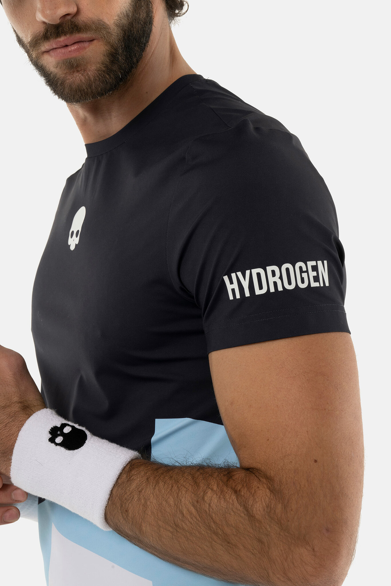 Мужская футболка HYDROGEN MOUNTAINS TECH T-SHIRT (DT0005), синий