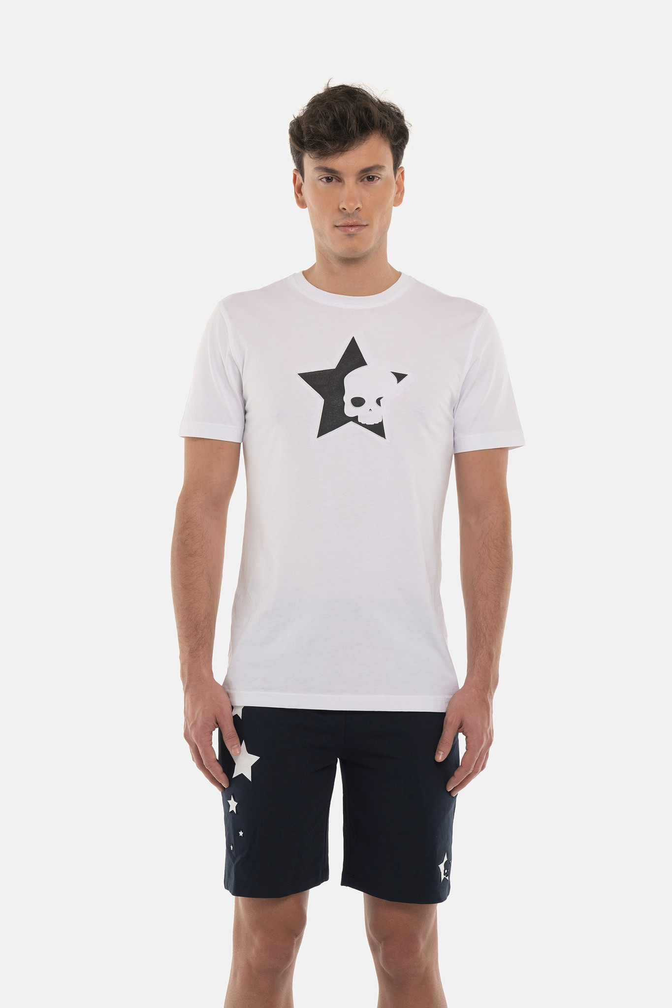 Мужская футболка HYDROGEN STAR T-SHIRT (DT0006), белый