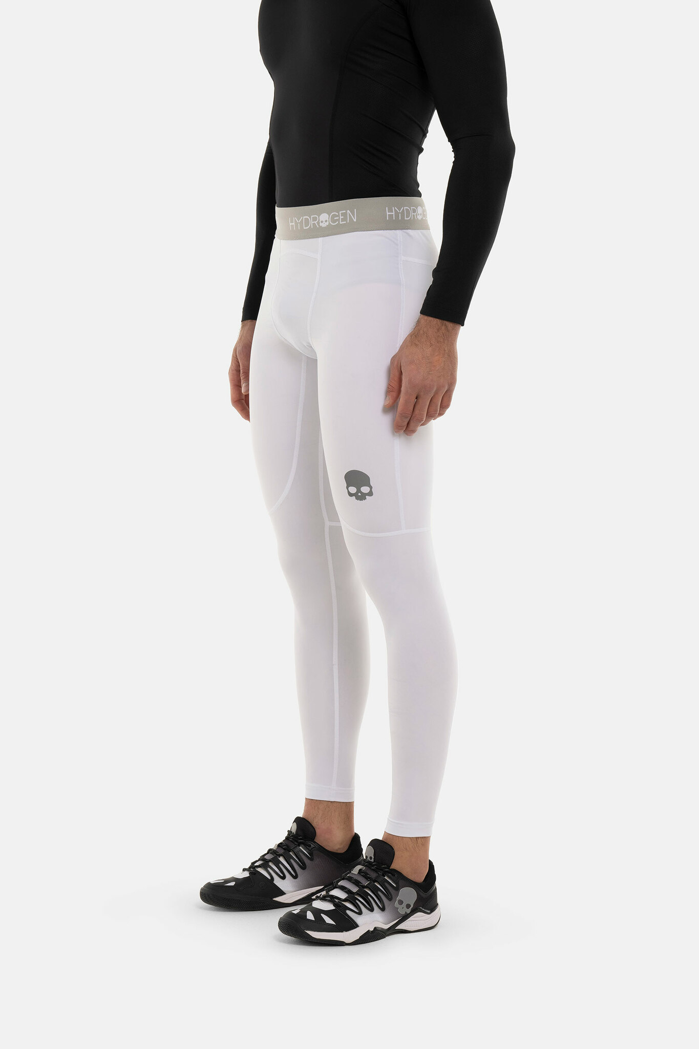ЛЕГГИНСЫ Hydrogen ESSENTIAL (EX0001), черный