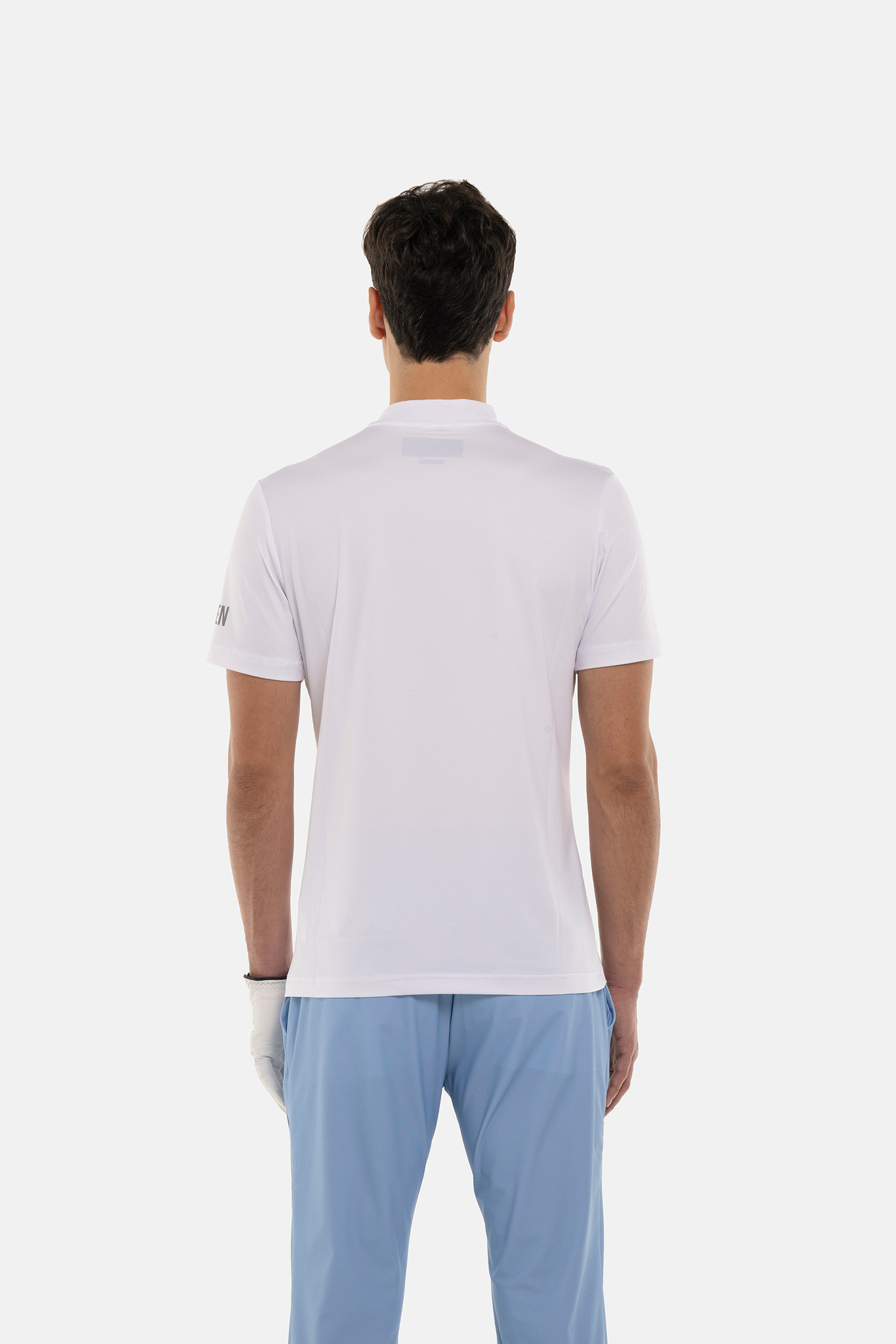 Мужское поло  HYDROGEN GOLF ROLL NECK (G00404), черный