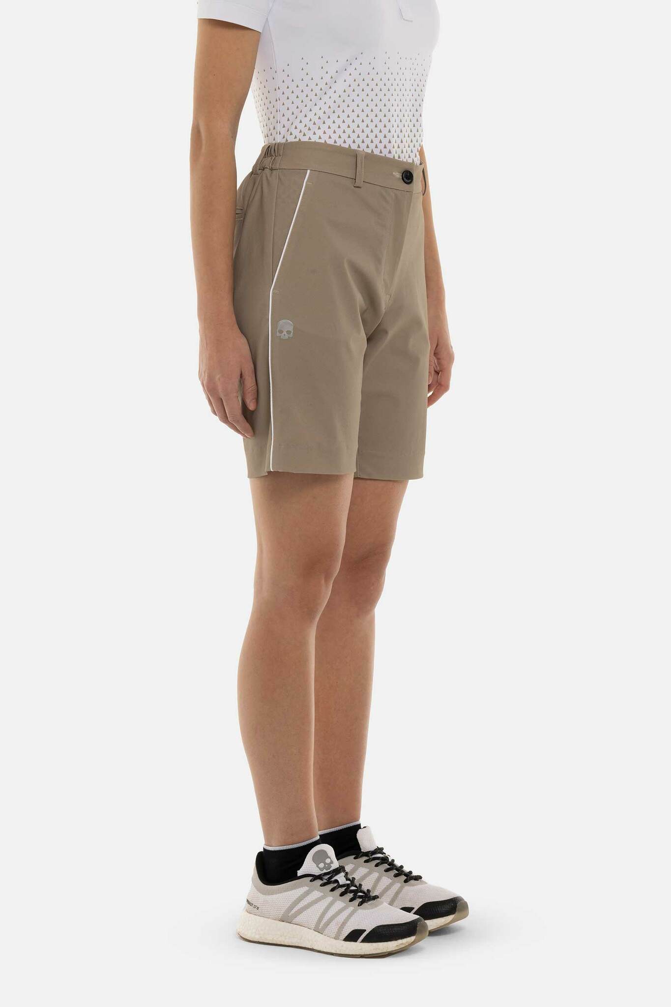 Женские шорты Hydrogen PIPING TECH SHORTS (GS1005), бежевый
