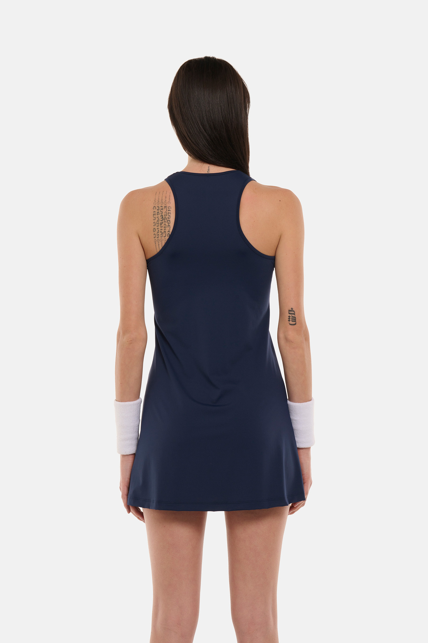 Теннисное платье Hydrogen SPORT STRIPES TECH DRESS (TD1003), синий