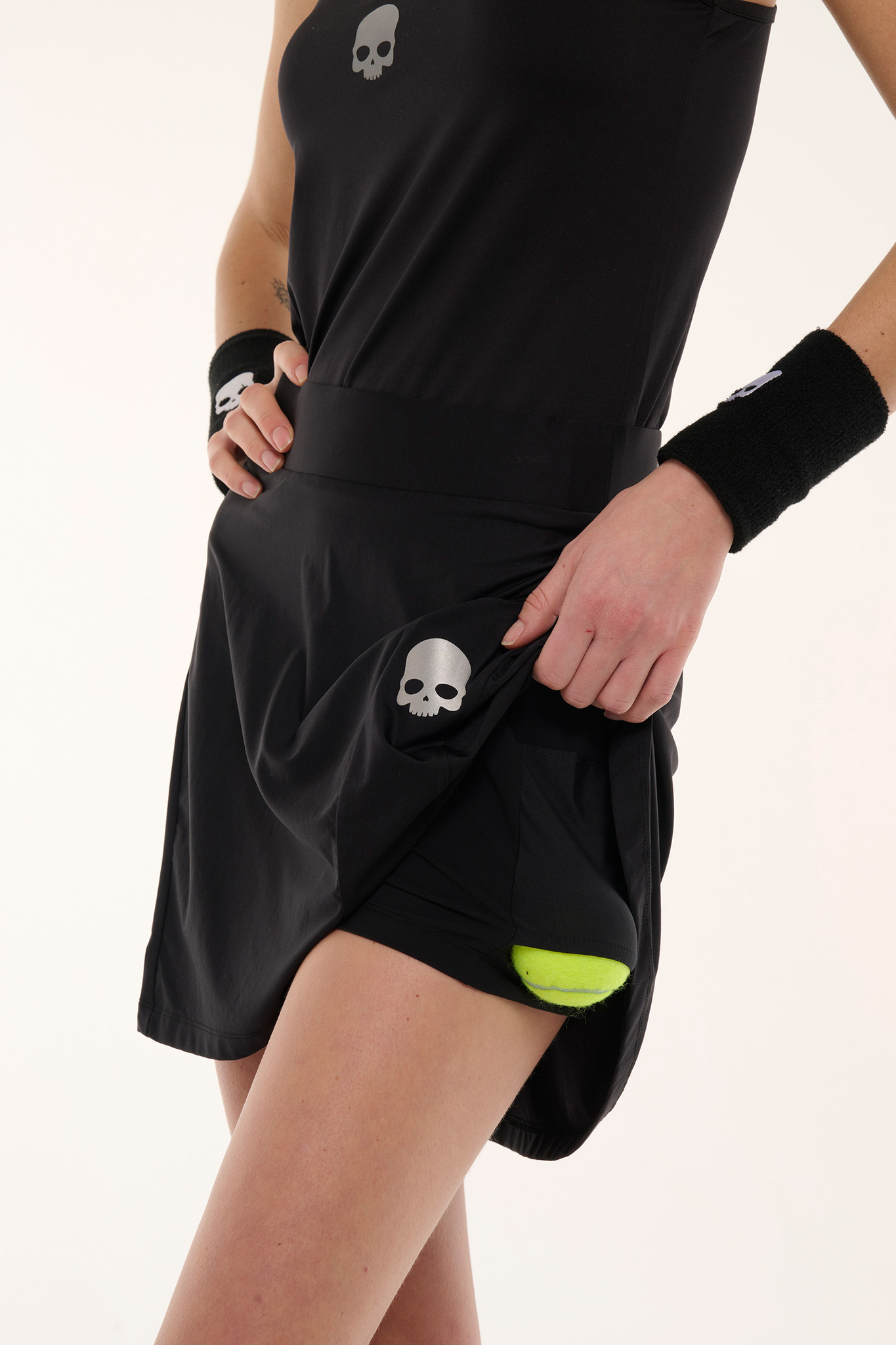 Теннисная юбка Hydrogen BASIC TECH (TG1002), черный