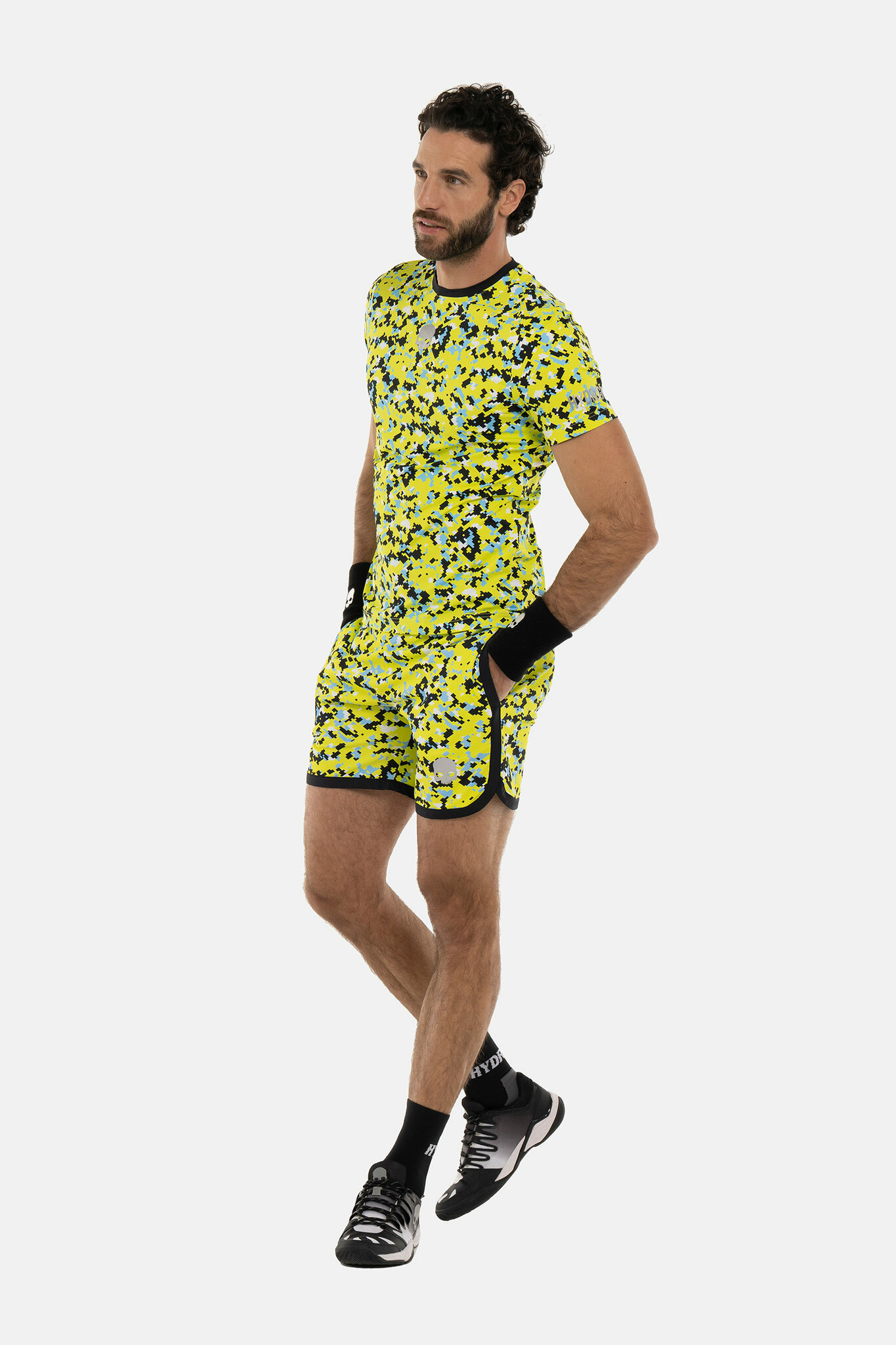 Мужская футболка HYDROGEN CAMO PIXEL TECH T-SHIRT (TT0007), желтый