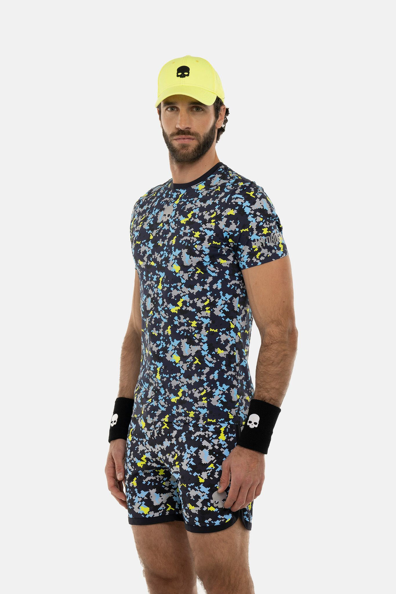 Мужская футболка HYDROGEN CAMO PIXEL TECH T-SHIRT (TT0007), желтый
