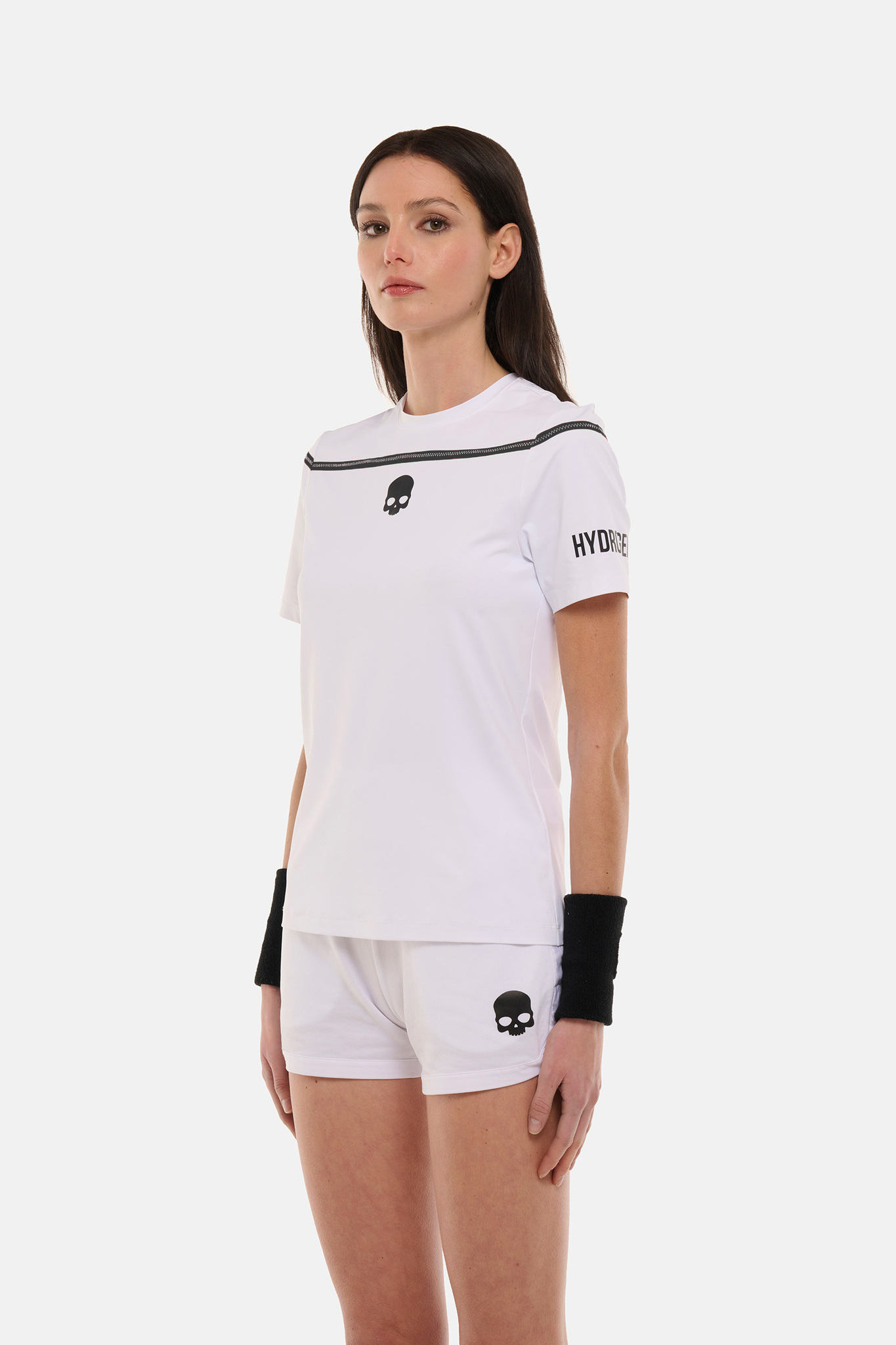 Женская футболка HYDROGEN ZIG ZAG TAPE T-SHIRT (TT1004), белый