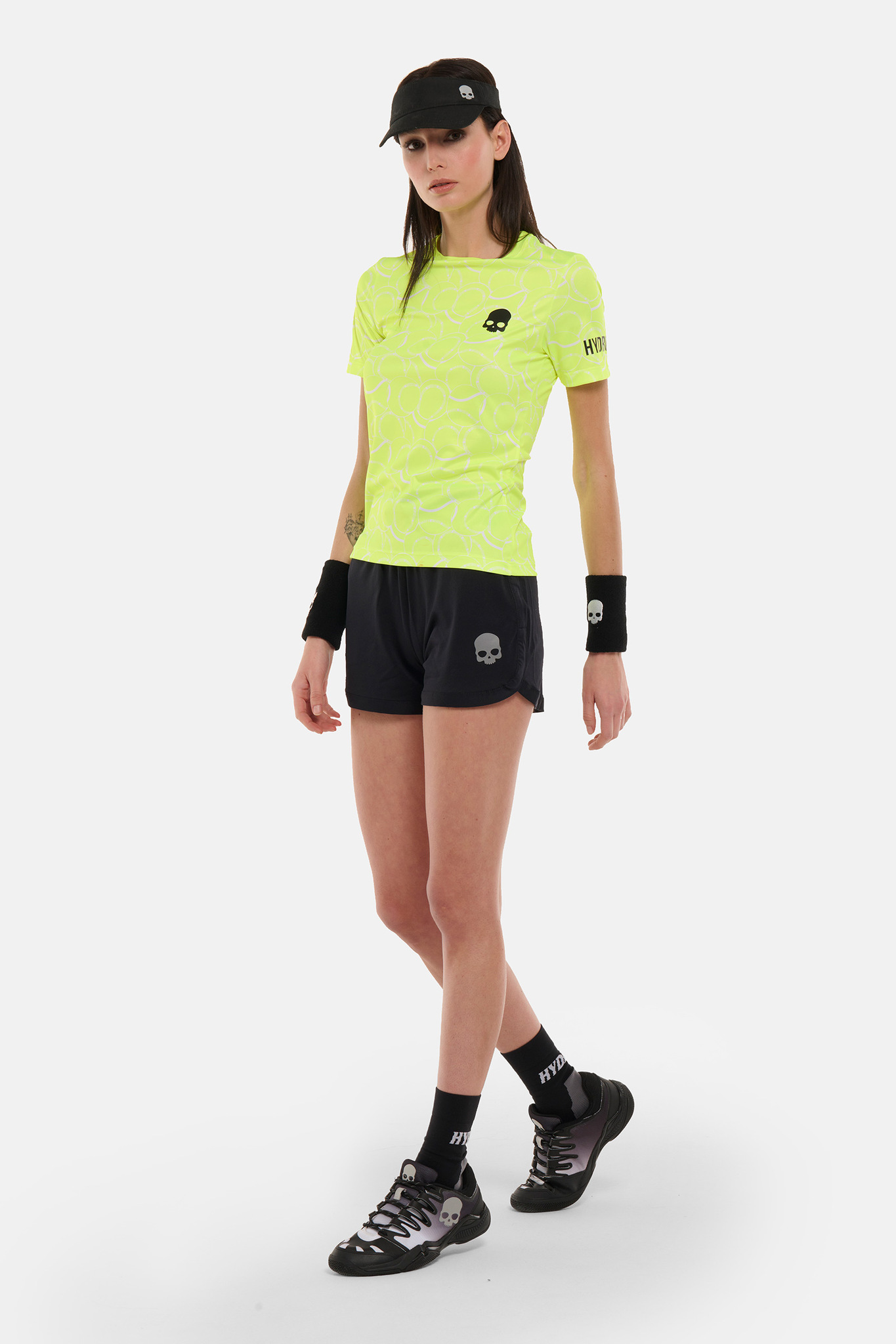 Женская футболка Hydrogen ALLOVER TECH T-SHIRT (TT1011), желтый