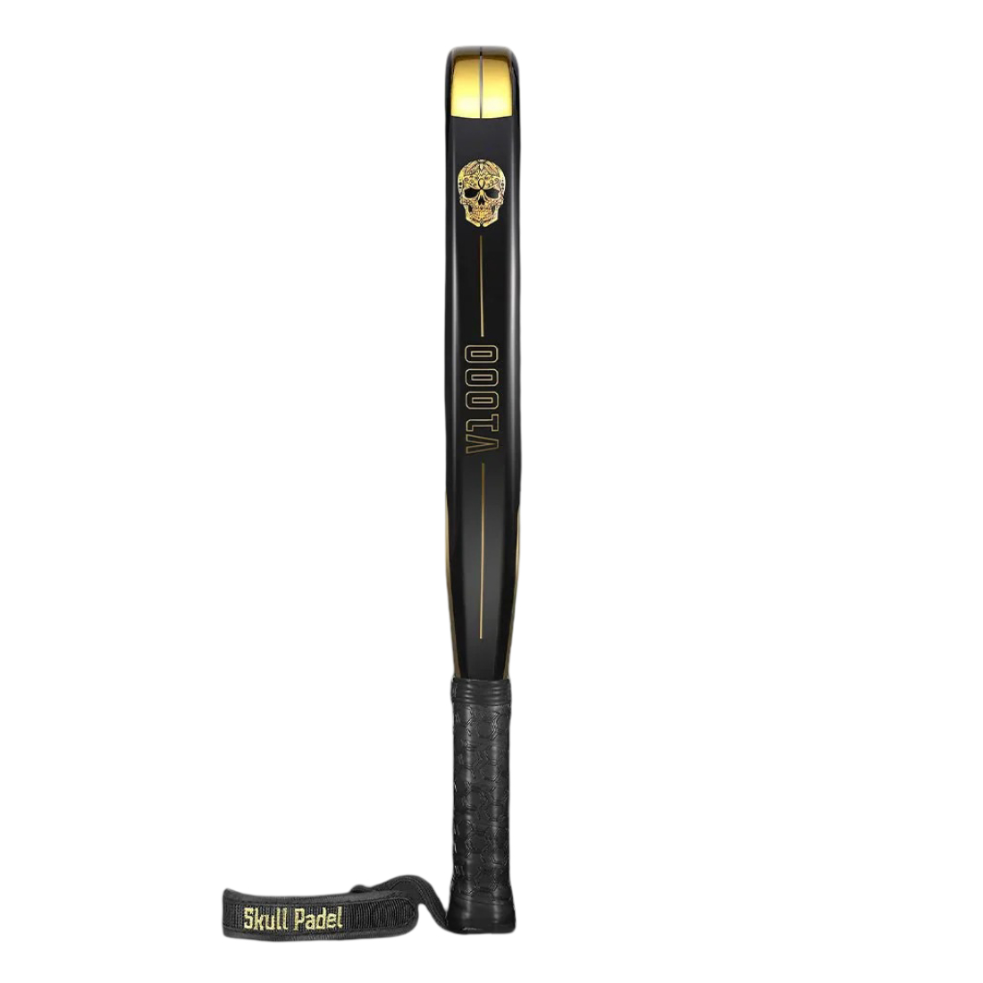 Ракетка для падела SkullPadel V1000 Black Gold Skull 18K