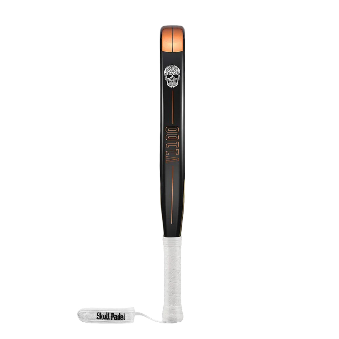 Ракетка для падела SkullPadel V1100 Black Cooper 24K