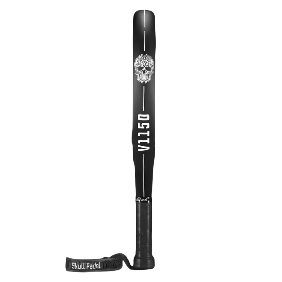 Ракетка для падела SkullPadel V1150 Black Skull 24K
