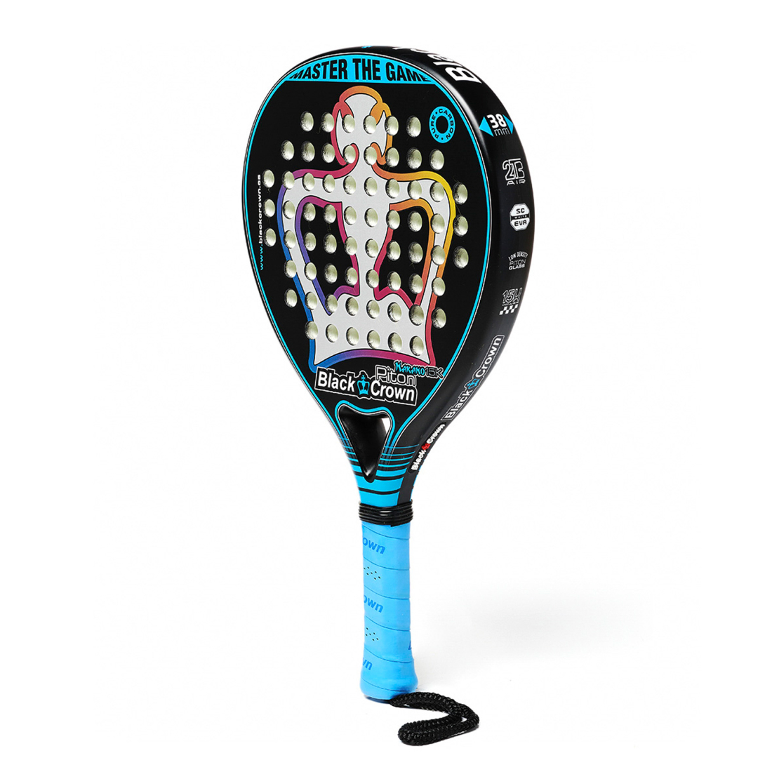 Ракетка для падела Black Crown Piton Nakano 15K