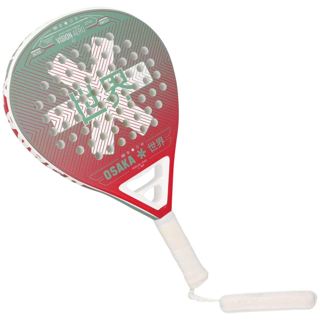 Ракетка для падела Osaka Vision Aero Power Red-Green