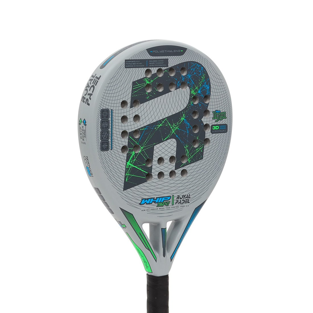 Ракетка для падела Royal Padel Whip Poly 2024