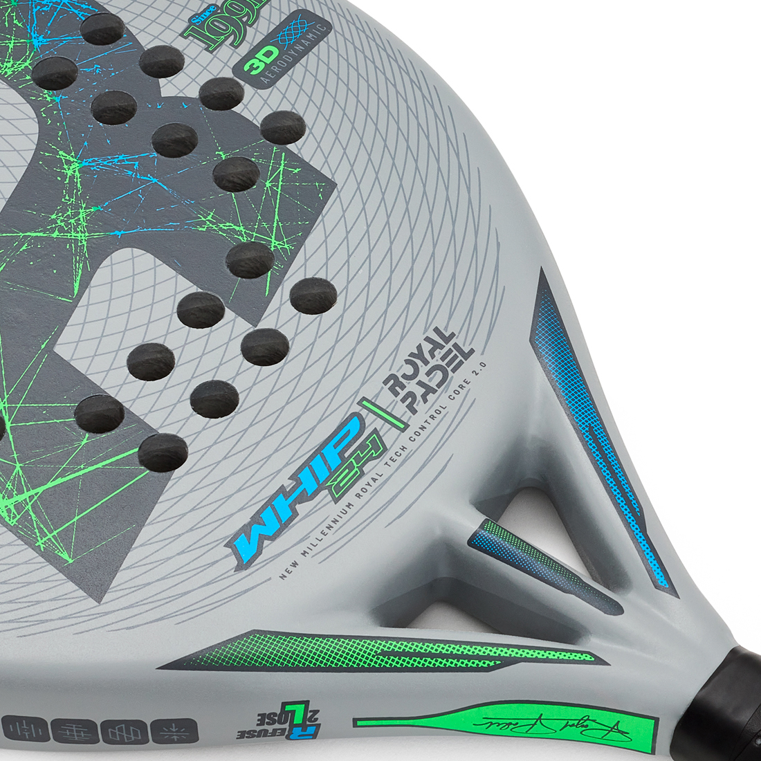 Ракетка для падела Royal Padel Whip Poly 2024