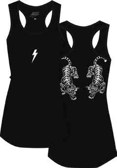 Теннисное платье ABOUT TECH DRESS SPECIAL - TIGERS (ATDR01), черный