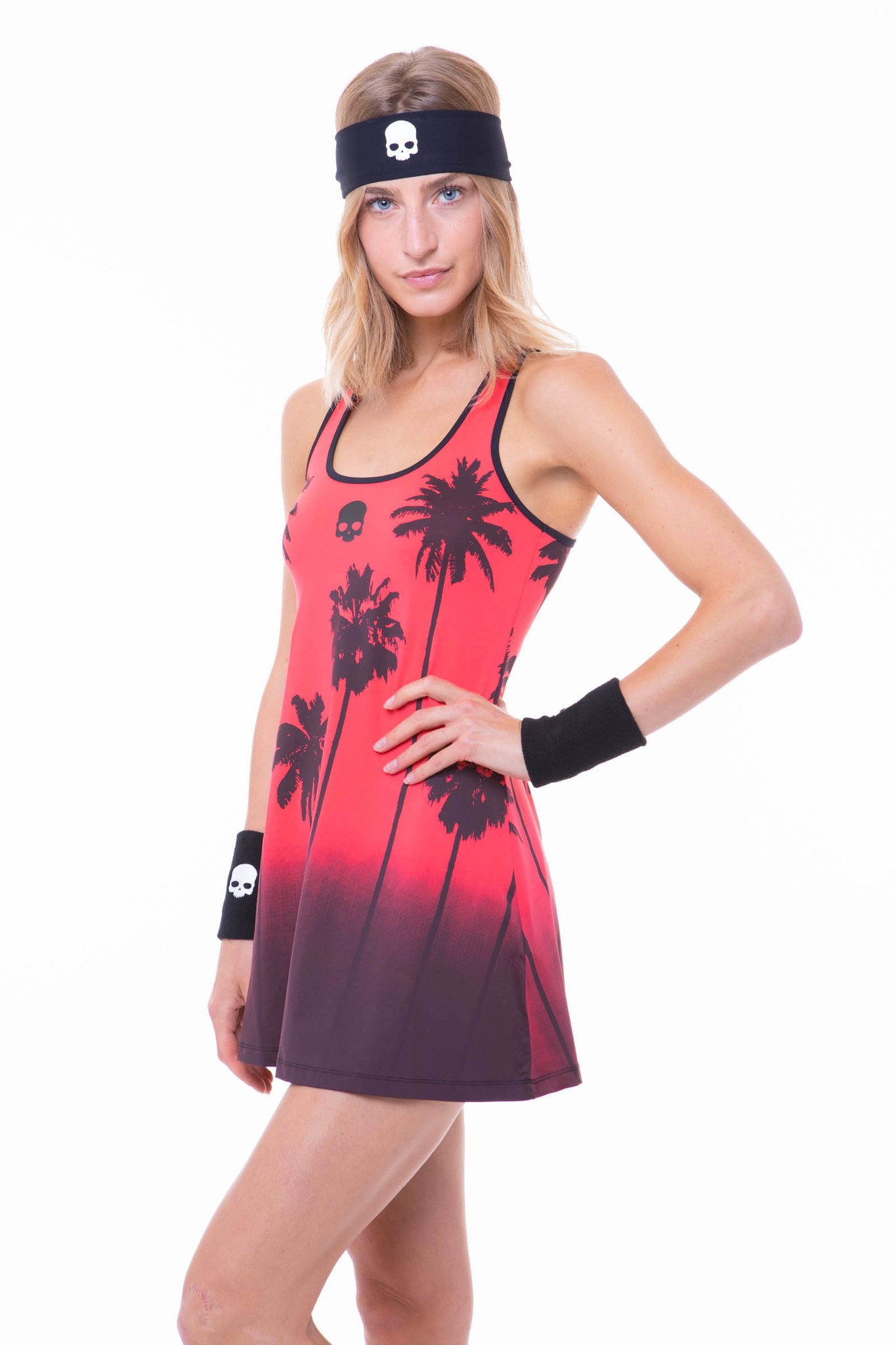 Теннисное платье Hydrogen PALM TANK (T01406-002)