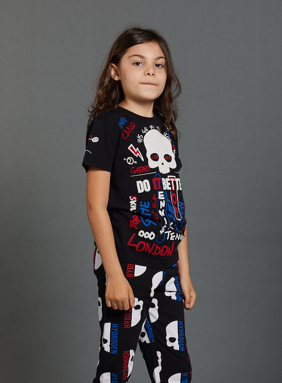 Футболка для мальчиков  GRAFFITI TEE (TK0416-B06), черный