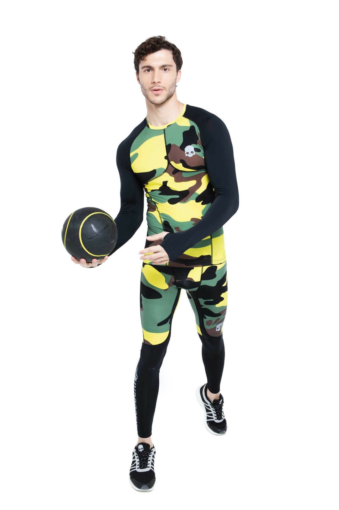 Printed Second Skin Mesh Hydrogen LS (R00404-696)