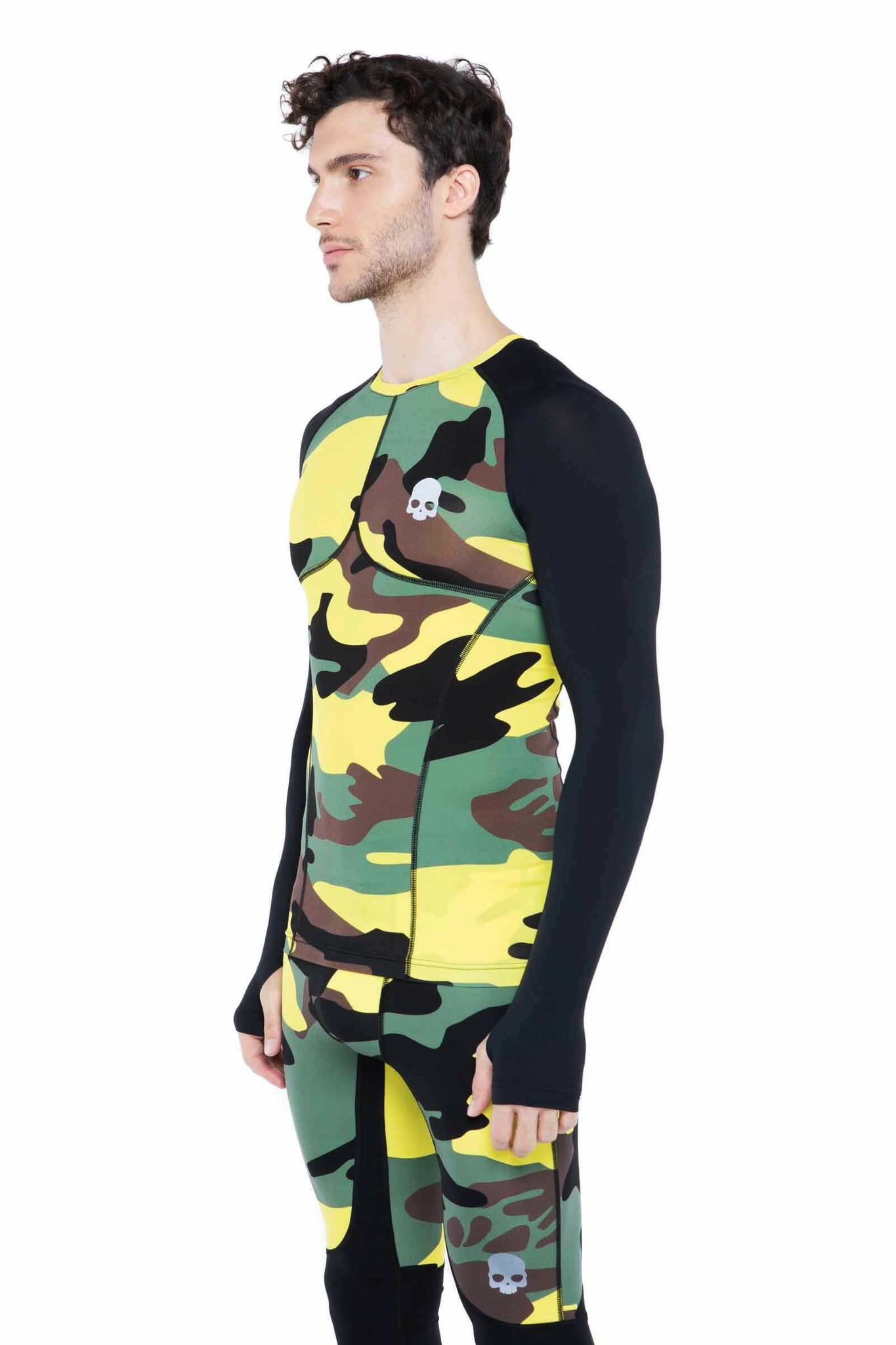 Printed Second Skin Mesh Hydrogen LS (R00404-696)