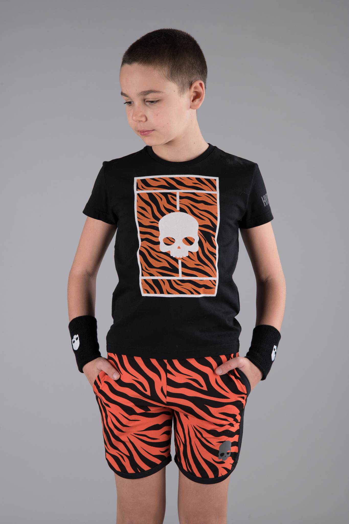 Футболка детская HYDROGEN TENNIS COURT (TK0712-G68), черный