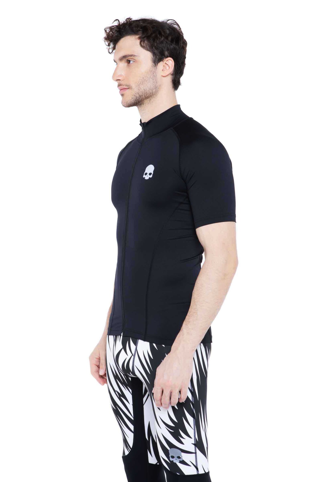 Мужская футболка  HYDROGEN ZIPPED SECOND SKIN (RC0000-007)