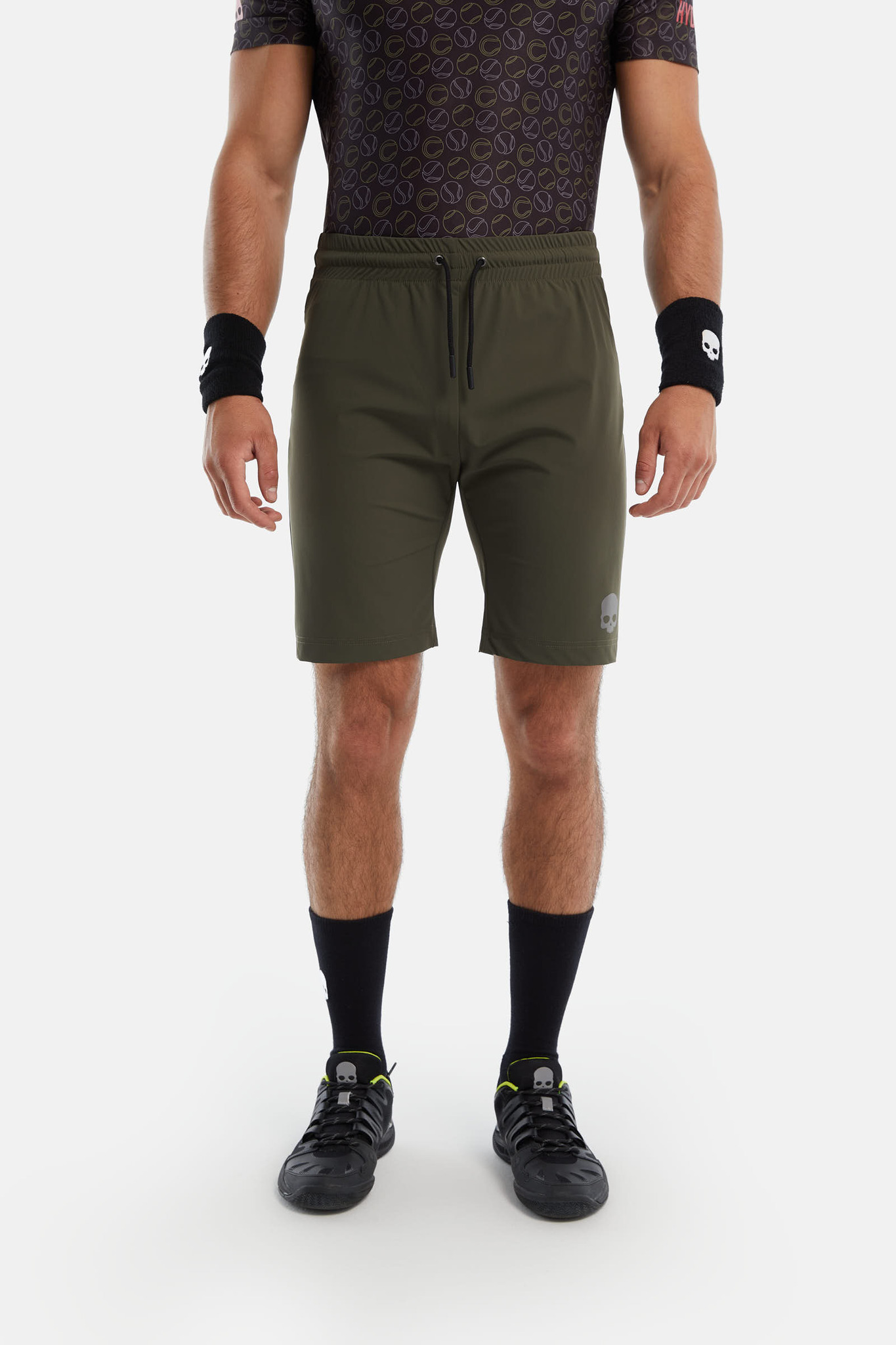 Теннисные шорты HYDROGEN TECH SHORTS (T00812), зеленый