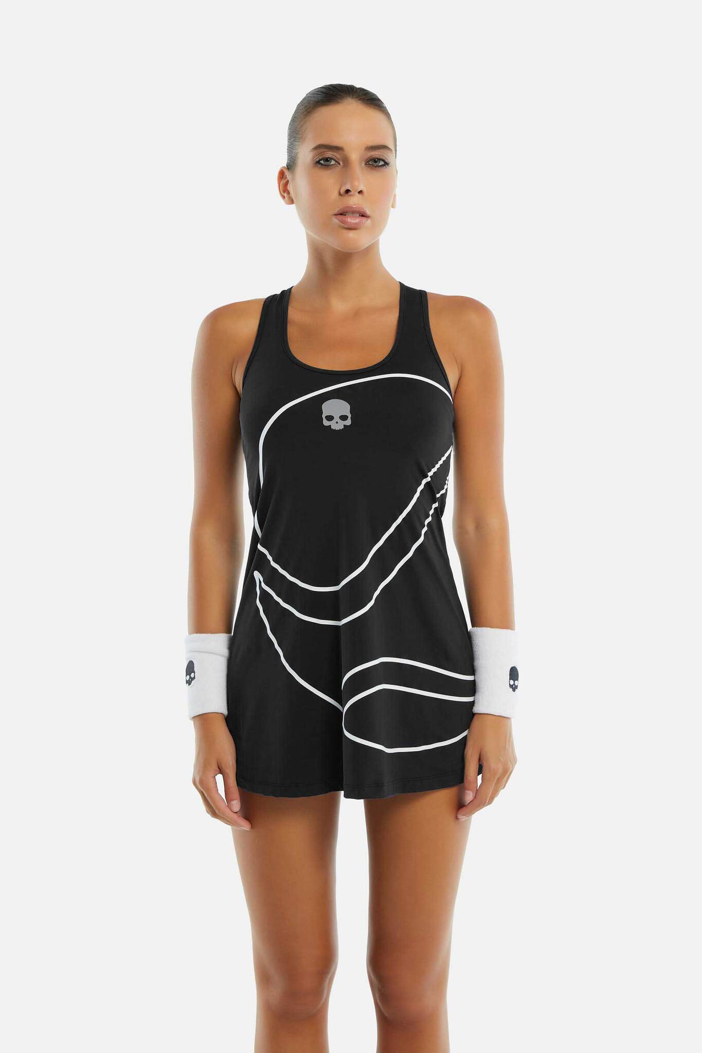 Теннисное платье Hydrogen 3D TENNIS BALL TECH DRESS (T01833-007)