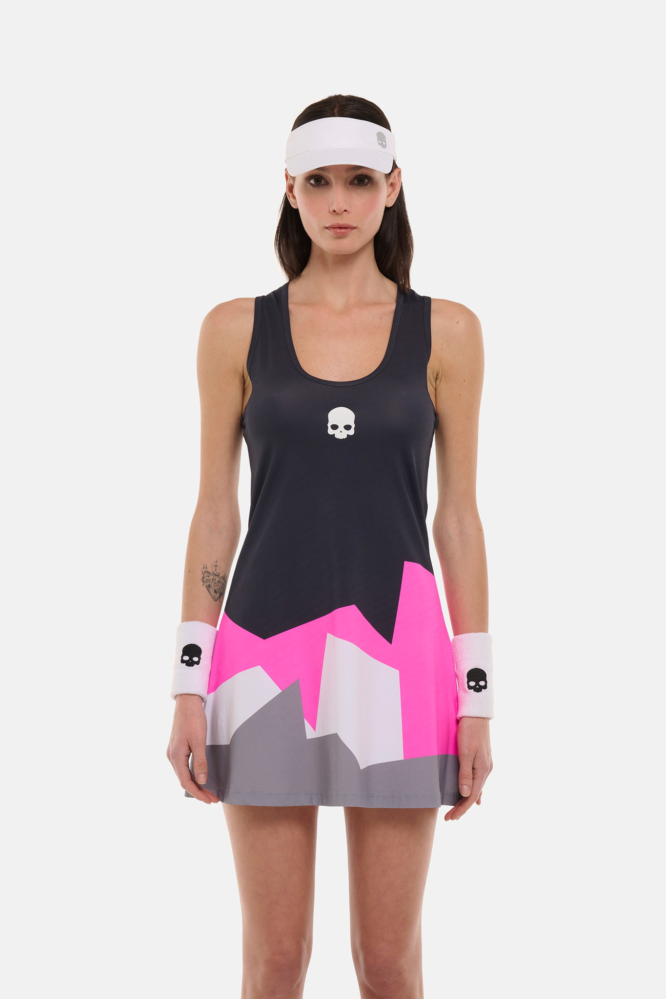 Теннисное платье Hydrogen MOUNTAINS TECH DRESS PADEL (DD1005), синий