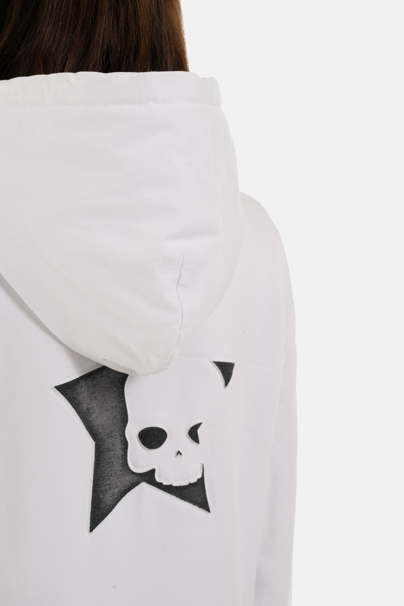 Худи Hydrogen STARS HOODIE PADEL (DH1006), белый