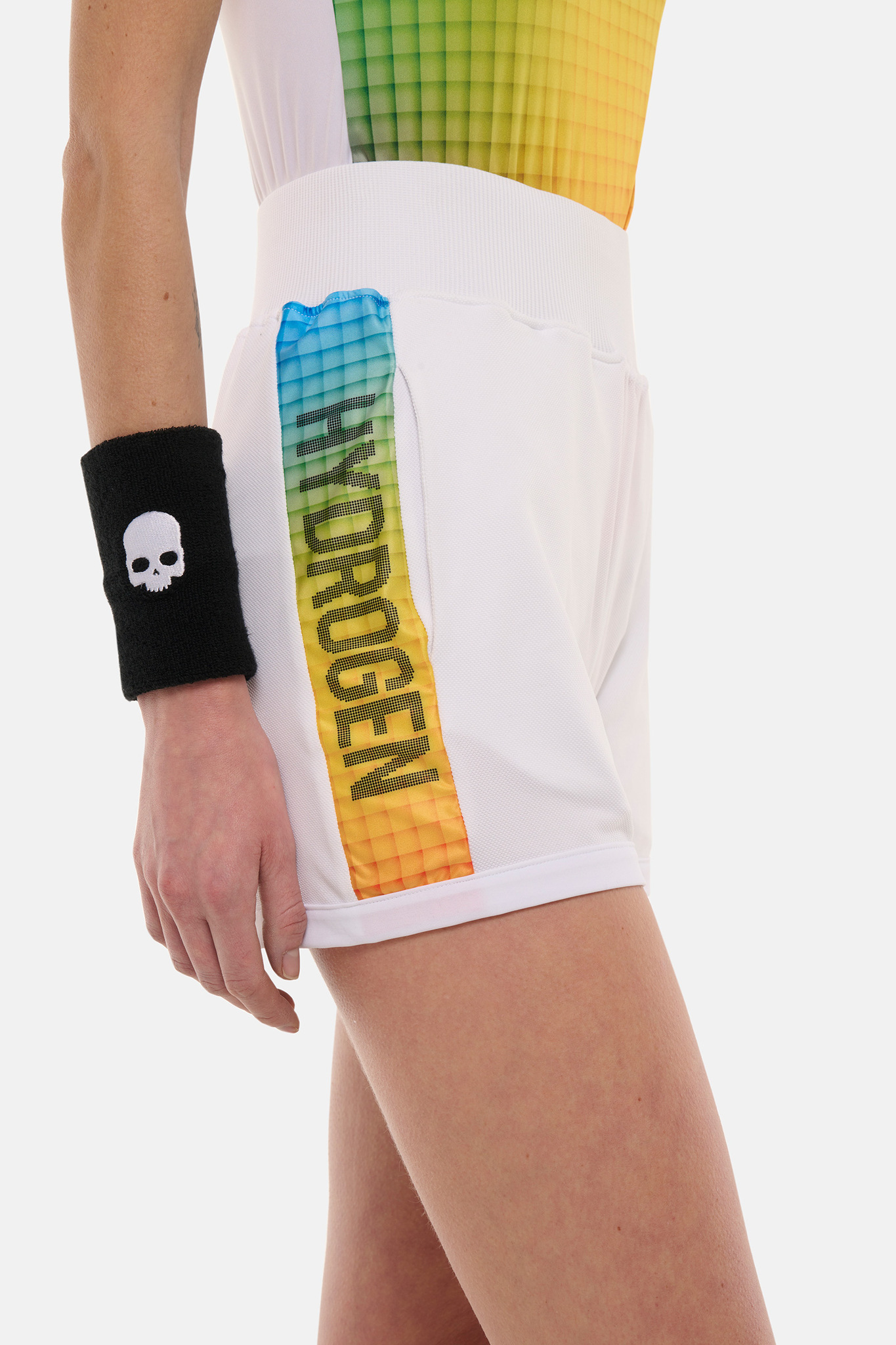 Женские шорты Hydrogen SPECTRUM TECH (DS1003), белый