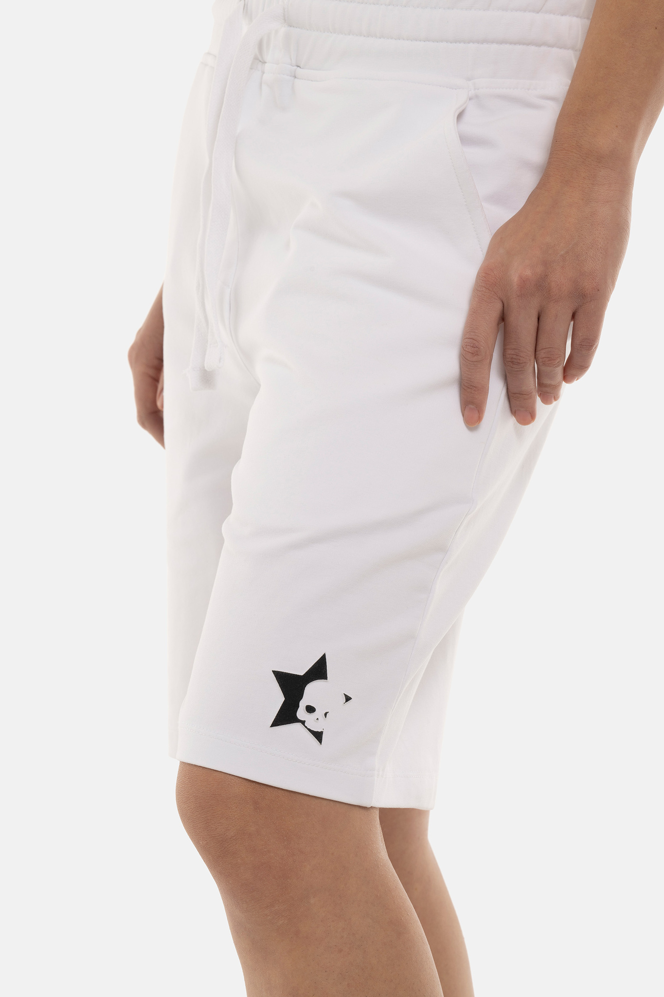 Женские шорты Hydrogen STARS SHORTS (DS1006), белый