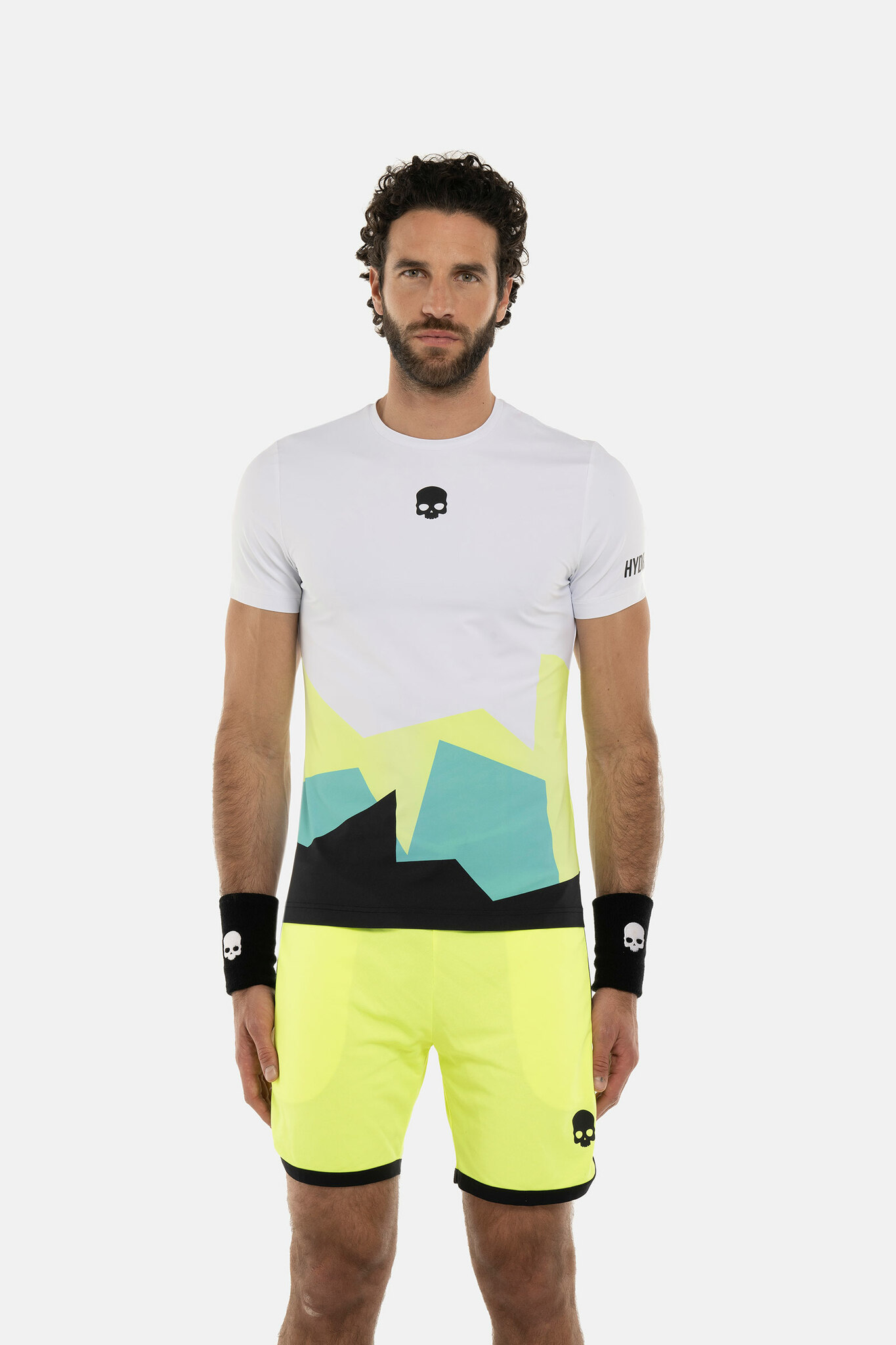 Мужская футболка HYDROGEN MOUNTAINS TECH T-SHIRT (DT0005), белый