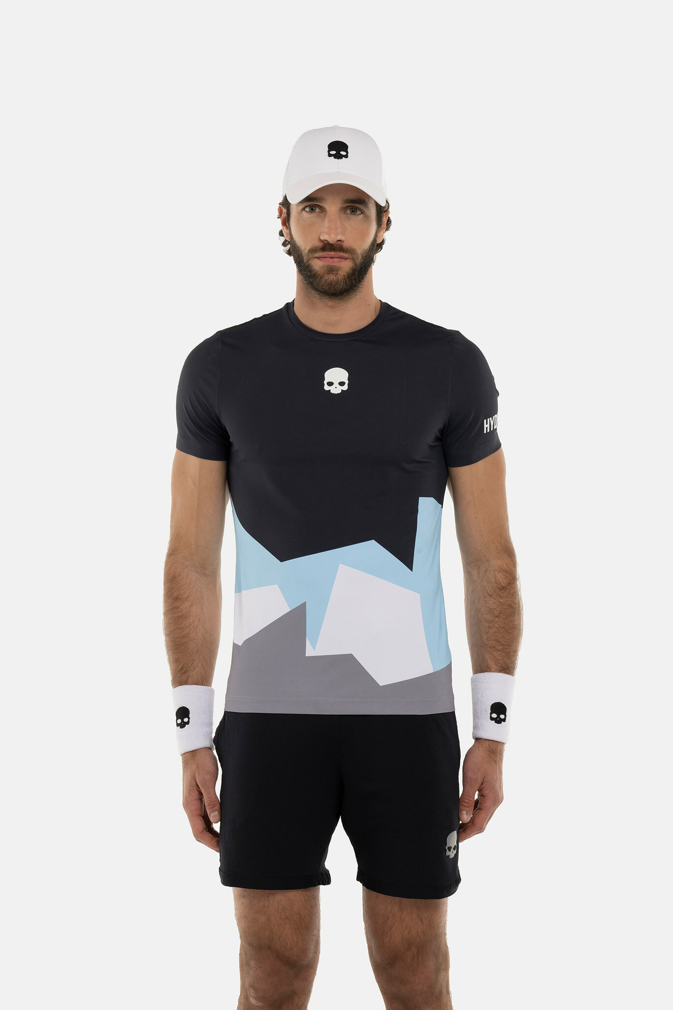 Мужская футболка HYDROGEN MOUNTAINS TECH T-SHIRT (DT0005), белый