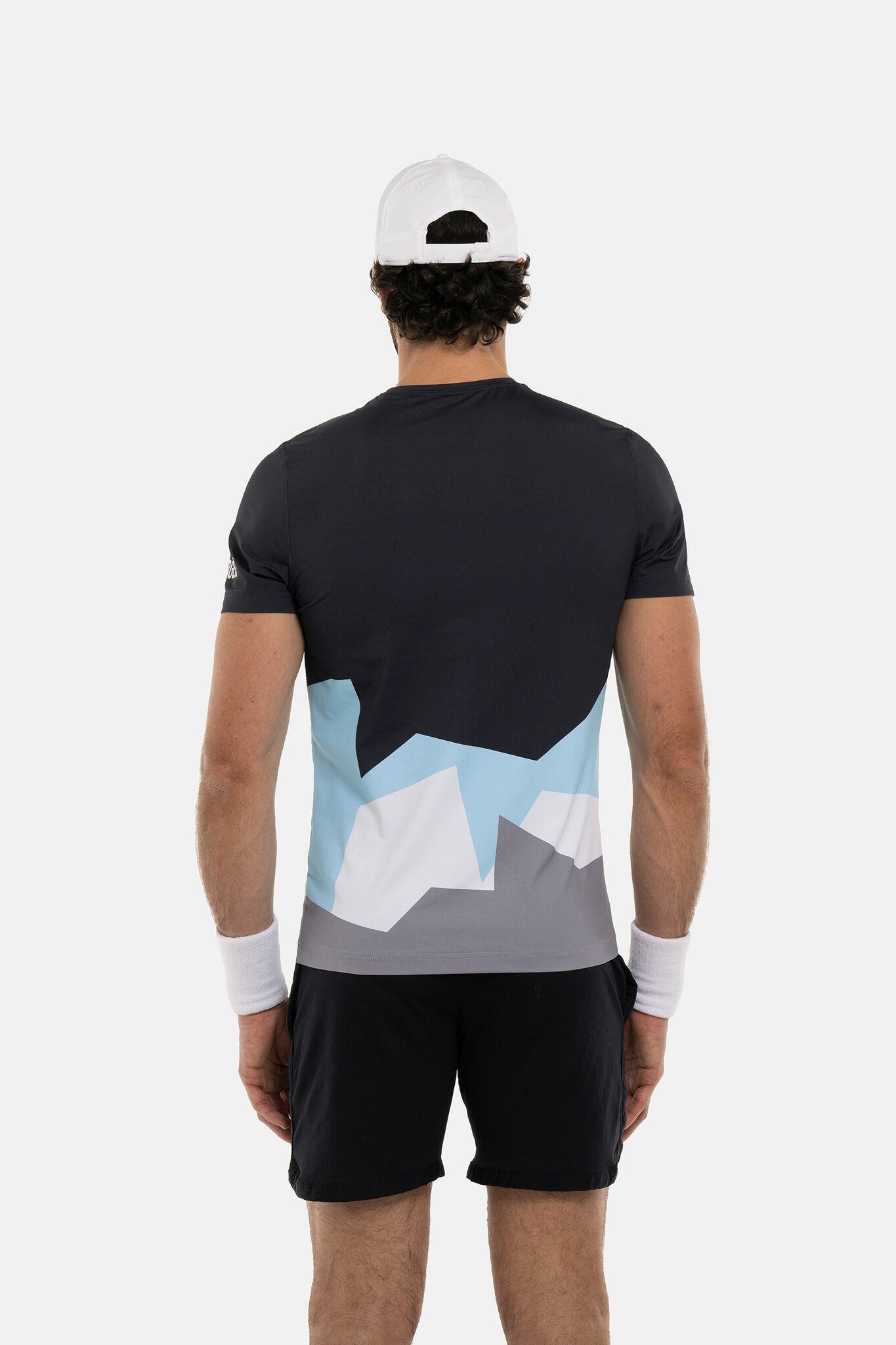 Мужская футболка HYDROGEN MOUNTAINS TECH T-SHIRT (DT0005), белый